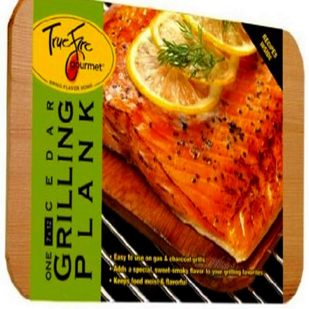 NWOT- True Fire Gourmet Grilling Planks - Four 5.5” X 8” Cedar